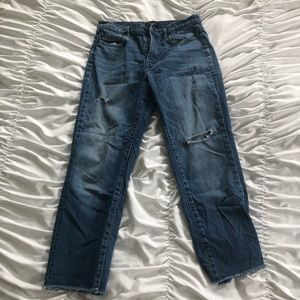 banana republic straight legged jeans